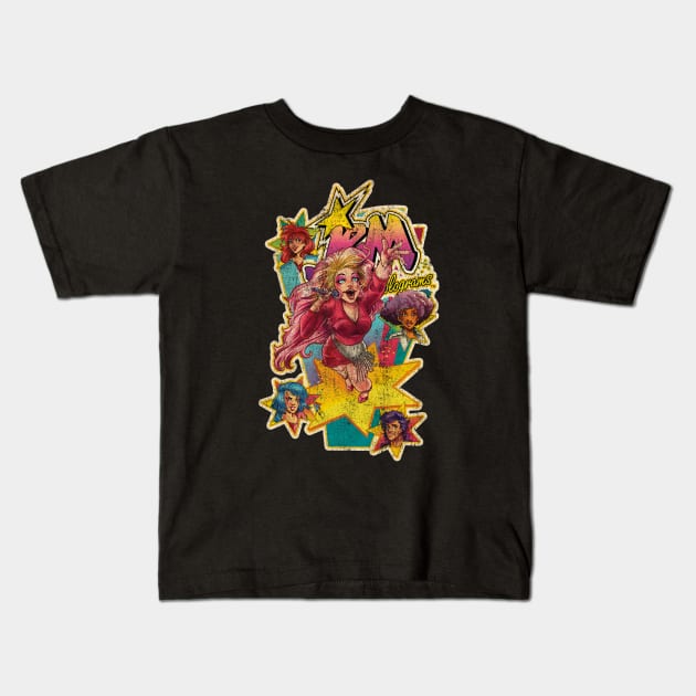 JEM CONCERT Kids T-Shirt by GJLS999